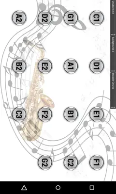 Virtual Saxophone android App screenshot 1