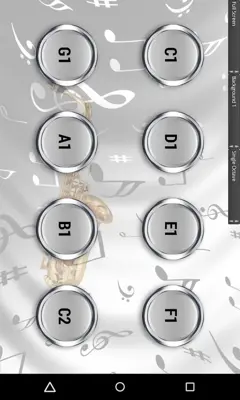 Virtual Saxophone android App screenshot 2